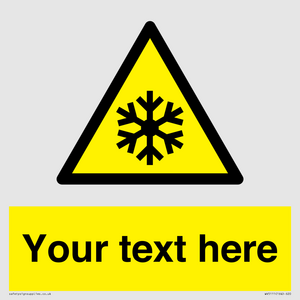 Custom Snowflake Sign